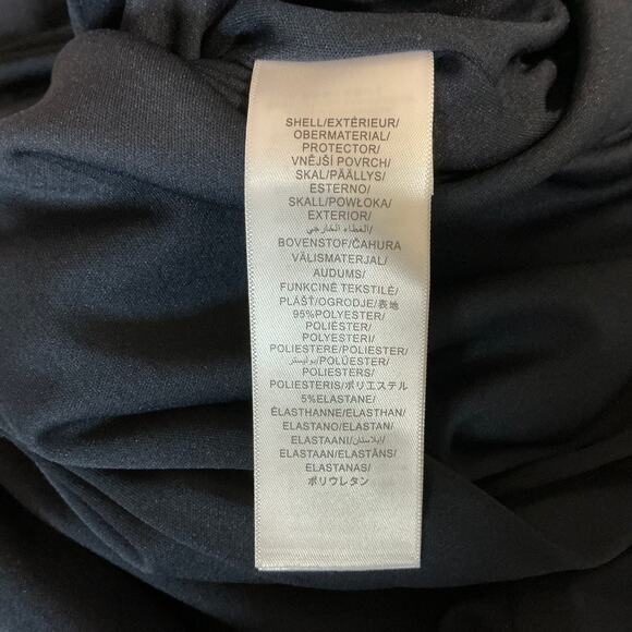 Adrianna Papell Beaded Off the Shoulder Evening Gown Blue Size 16 Thigh Slit - Picture 11 of 14